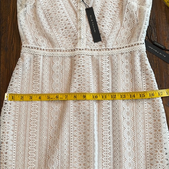 Elie Tahari Florance Dress in Fresh Pearl - Picture 15 of 16